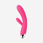 Vibrador dual recargable Rosado