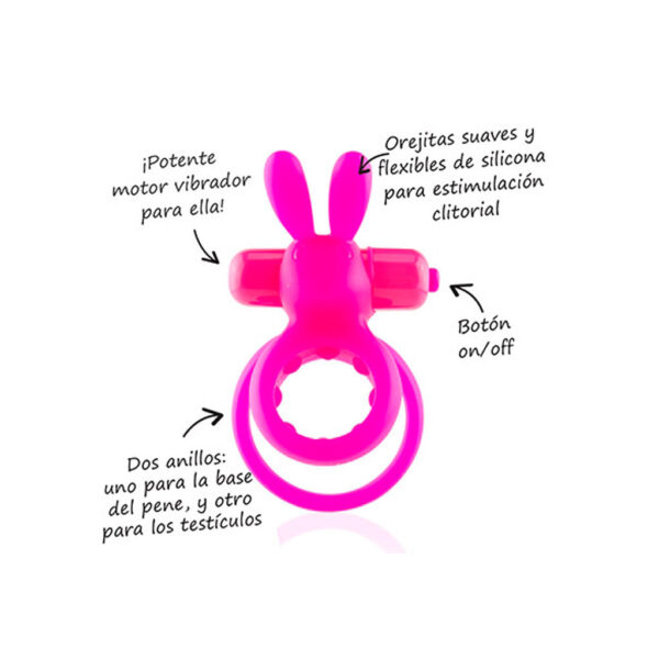 Anillo doble con vibración Screaming O - La Roux Boutique