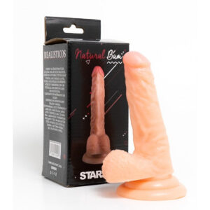 Dildo con testiculos y sopapo