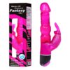 Vibrador con estimulador de clítoris Pink